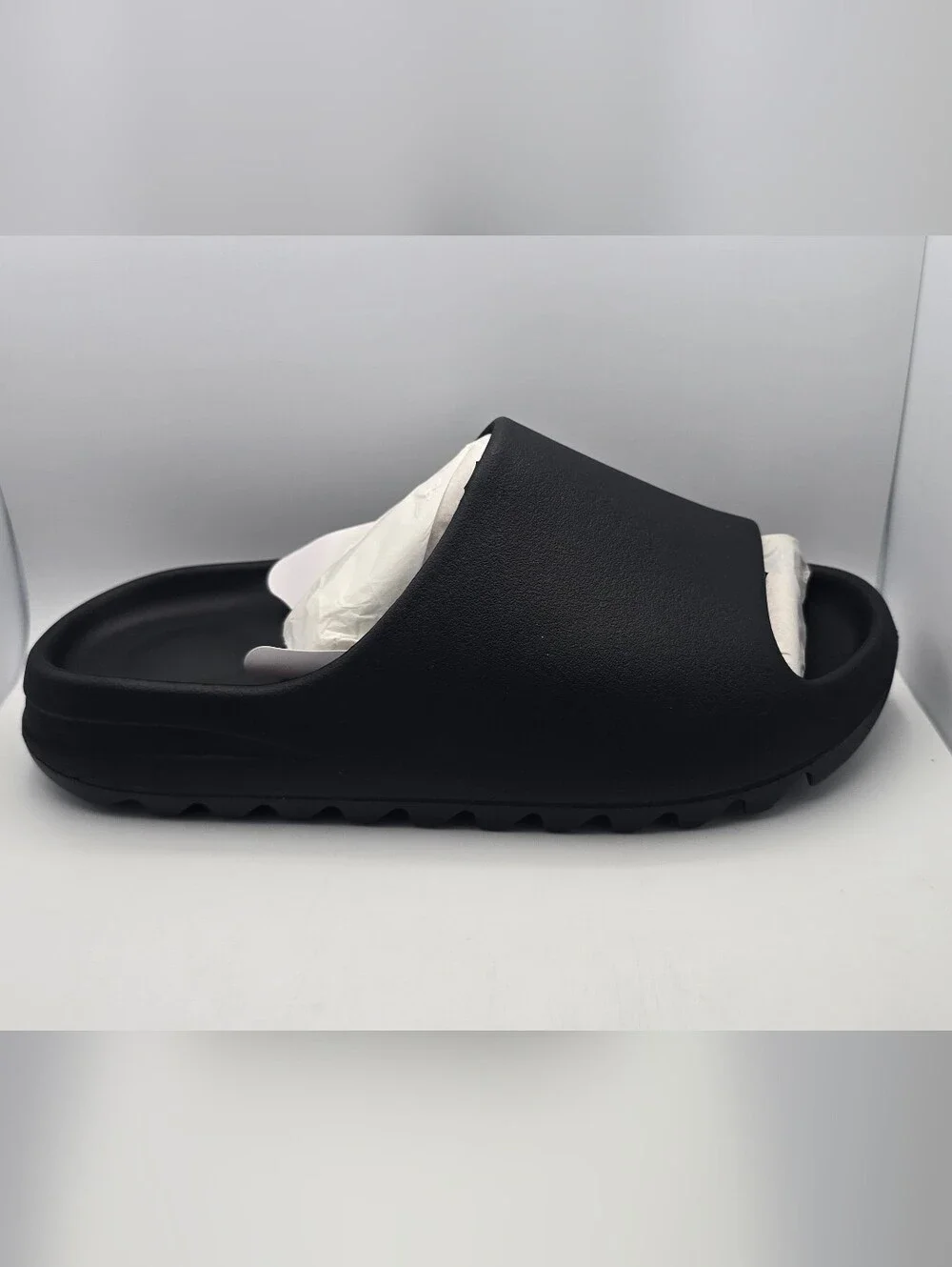 Yeezy YS-01 Mens 13 Black Slide Sandals